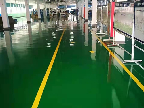 滾涂環氧地坪